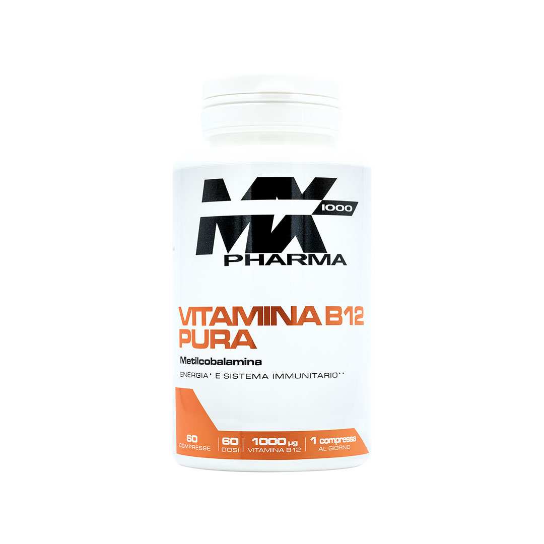 VITAMINA B12 PURA - Integratore alimentare a base di Vitamina B12 Metilcobalamina