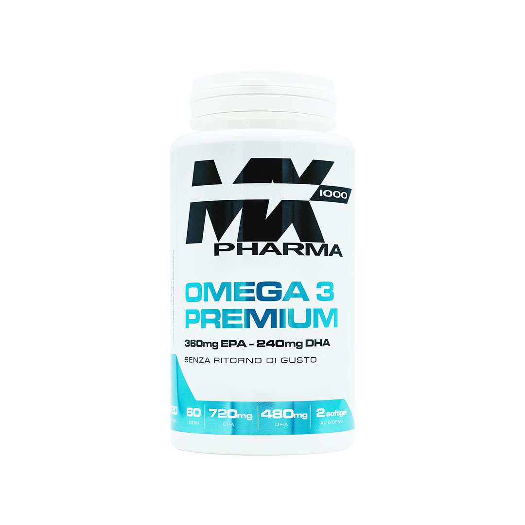 OMEGA 3 PREMIUM - Integratore alimentare a base di Omega 3 Certificati Epax®